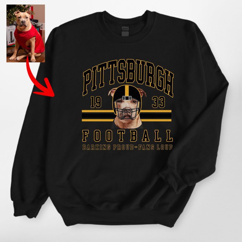 Vintage Football Gildan Sweatshirt For Dog Owners, American Football Fan Gift - Pawarts