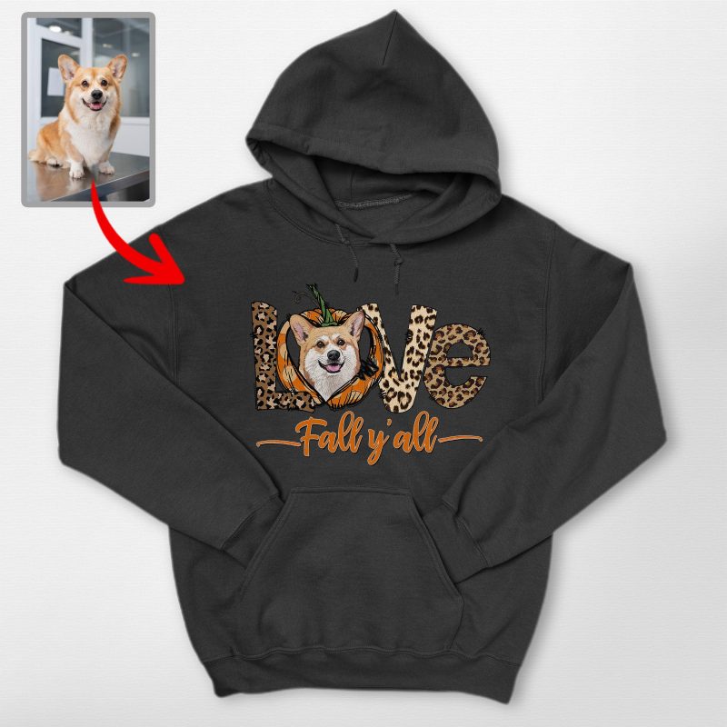 Customized Fall Vibes Hoodie For Dog Lovers, Cute Pawtumn Vibes - Pawarts