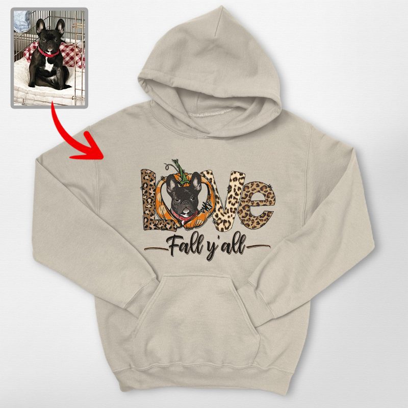 Customized Fall Vibes Hoodie For Dog Lovers, Cute Pawtumn Vibes - Pawarts