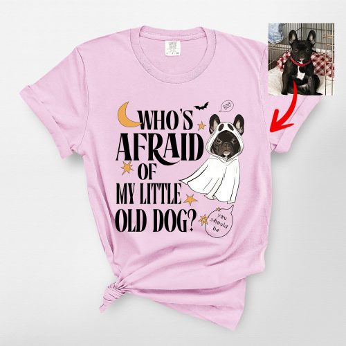 Customized Dog Ghost Comfort Colors T-Shirt For Swiftie Dog Owners - Pawarts