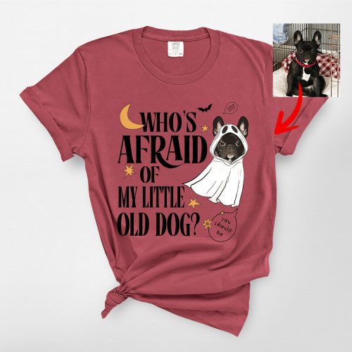 Customized Dog Ghost Comfort Colors T-Shirt For Swiftie Dog Owners - Pawarts