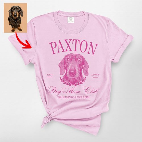 Custom Dog Mom Club Comfort Colors T-Shirt For Dog Owners - Pawarts