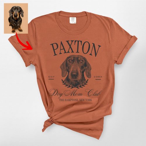 Custom Dog Mom Club Comfort Colors T-Shirt For Dog Owners - Pawarts