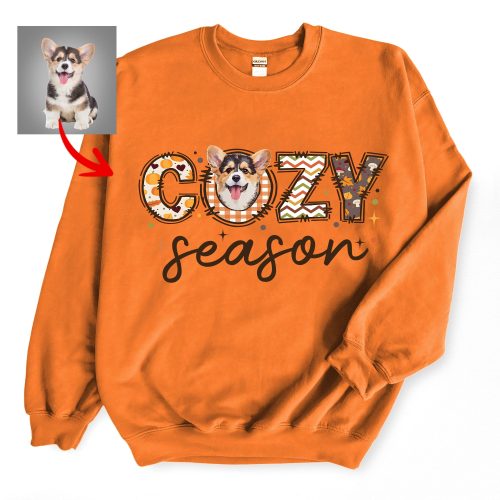 Cozy Season Gildand Sweatshirt For Dog Owners, Fall Vibes Sweatshirt - Pawarts