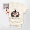 Leopard Pumpkin T-Shirt For Dog Owners, Pawtumn Vibes Comfort Colors Tee - Pawarts