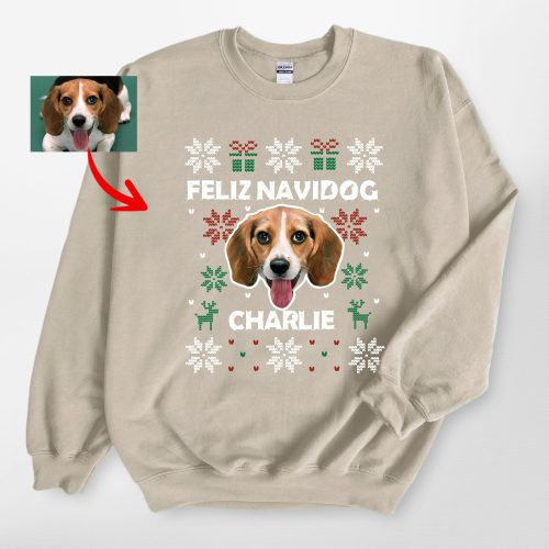 Funny Ugly Christmas Sweatshirt For Dog Owners - Gildan Sweatshirt - Pawarts