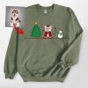 Cute Christmas Dog Sweatshirt For Dog Mom, Gildan Sweatshirt - Pawarts