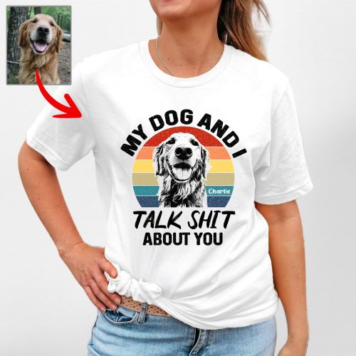 Pawarts | Hilarious Personalized Dog T-shirt For Dog Mom - Pawarts