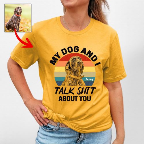 Pawarts | Hilarious Personalized Dog T-shirt For Dog Mom - Pawarts