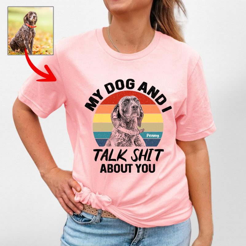 Pawarts | Hilarious Personalized Dog T-shirt For Dog Mom - Pawarts