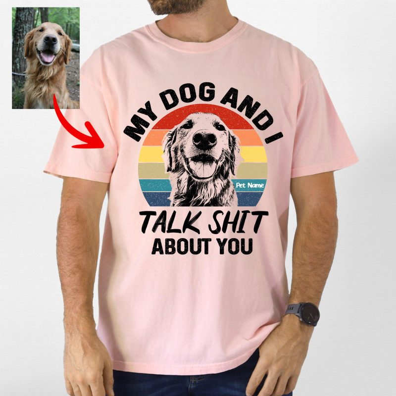 Pawarts | Hilarious Personalized Dog T-shirt For Dog Dad - Pawarts