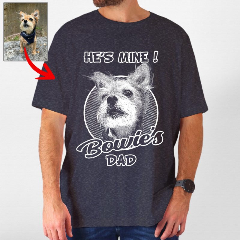 Pawarts - Incredibly Unique Custom Dog T-shirts For Dog Dad - Pawarts