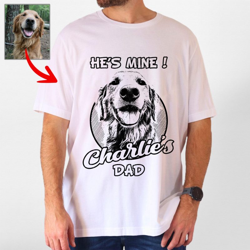 Pawarts - Incredibly Unique Custom Dog T-shirts For Dog Dad - Pawarts