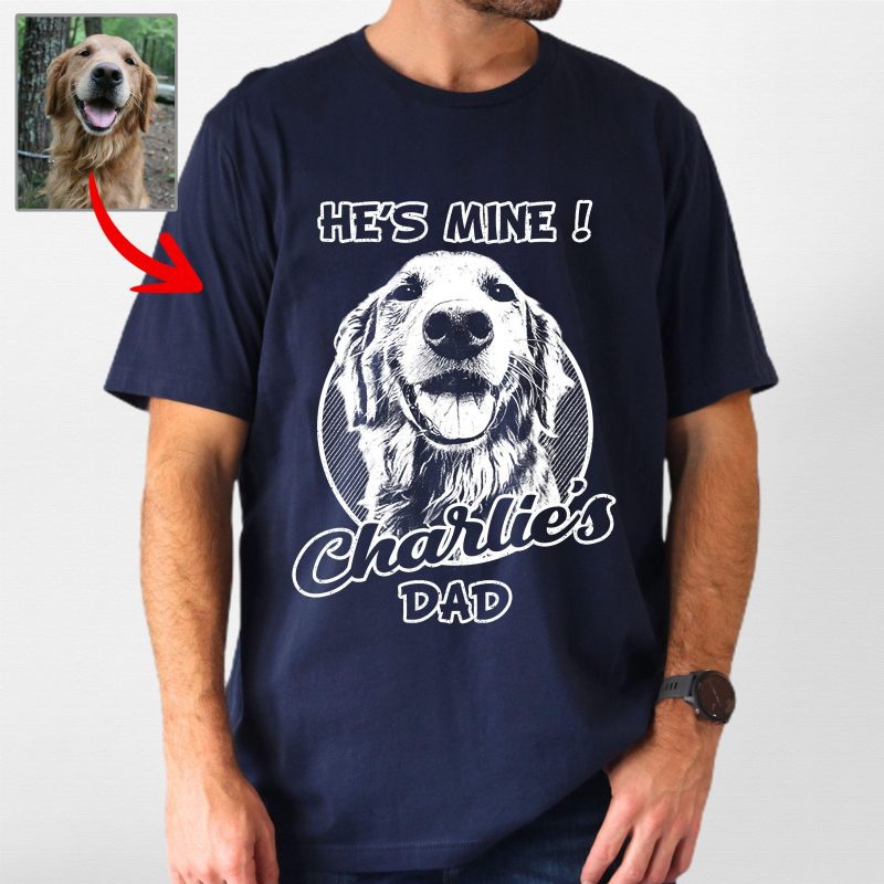 Pawarts - Incredibly Unique Custom Dog T-shirts For Dog Dad - Pawarts