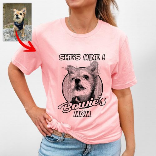 Pawarts | Great Custom Dog Sketch Portrait T-Shirt For Humans - Pawarts