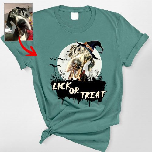 Pawarts | Super Spooky Customized Dog Comfort Colors T-Shirt [Best For Halloween] - Pawarts