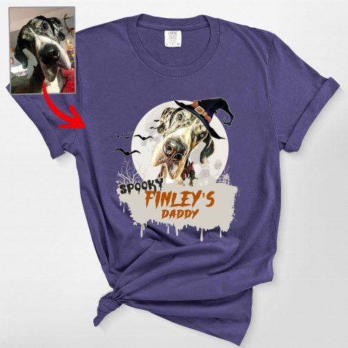 Pawarts | Super Spooky Customized Dog Comfort Colors T-Shirt [Best For Halloween] - Pawarts