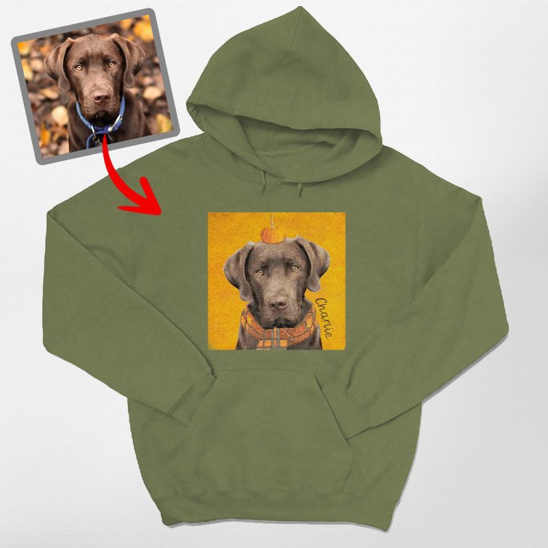 Pawarts | Custom Dog Art With Fall Vibe Hoodies - Pawarts