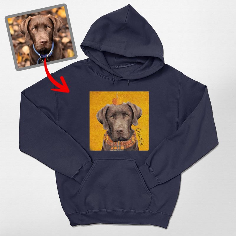 Pawarts | Custom Dog Art With Fall Vibe Hoodies - Pawarts