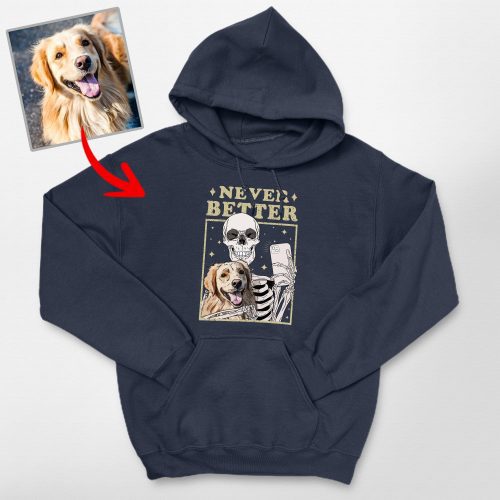 Pawarts | Hilarious Personalized Dog Portrait Hoodie [Perfect For Halloween] - Pawarts