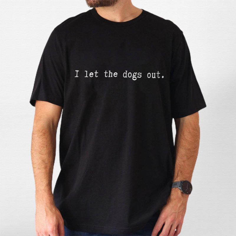 Pawarts | Customized Text T-shirt For Dog Dad - Pawarts