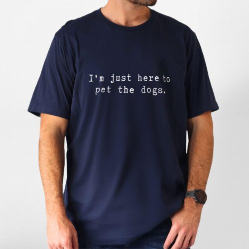 Pawarts | Customized Text T-shirt For Dog Dad - Pawarts