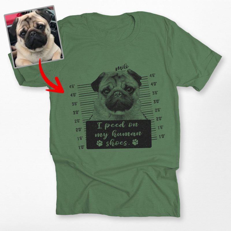 Pawarts | Customized Funny Dog Shaming T-shirt For Human - Pawarts