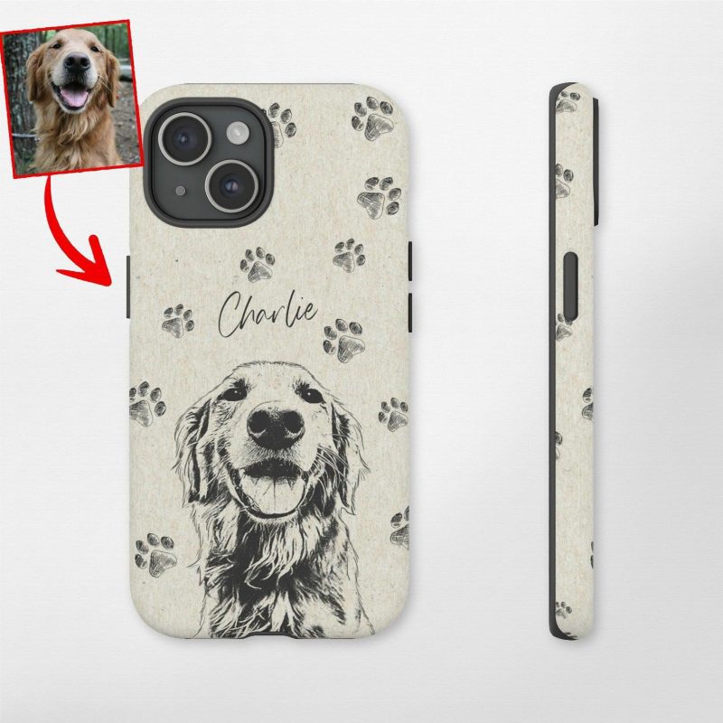 Pawarts | Cute Customized Dog Phone Case For Dog Lovers - Pawarts