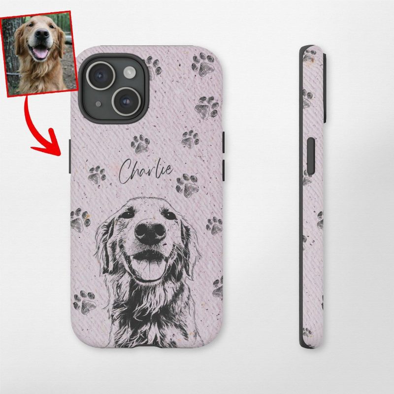 Pawarts | Cute Customized Dog Phone Case For Dog Lovers - Pawarts