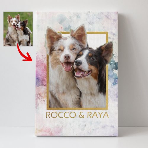 Pawarts | Super Cute Custom Dog Canvas [Special Gift For Dog Lovers] - Pawarts