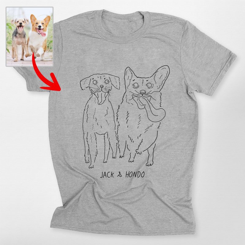 Pawarts | Funny Personalized Dog Unisex T-shirt [For Dog Lovers] - Pawarts