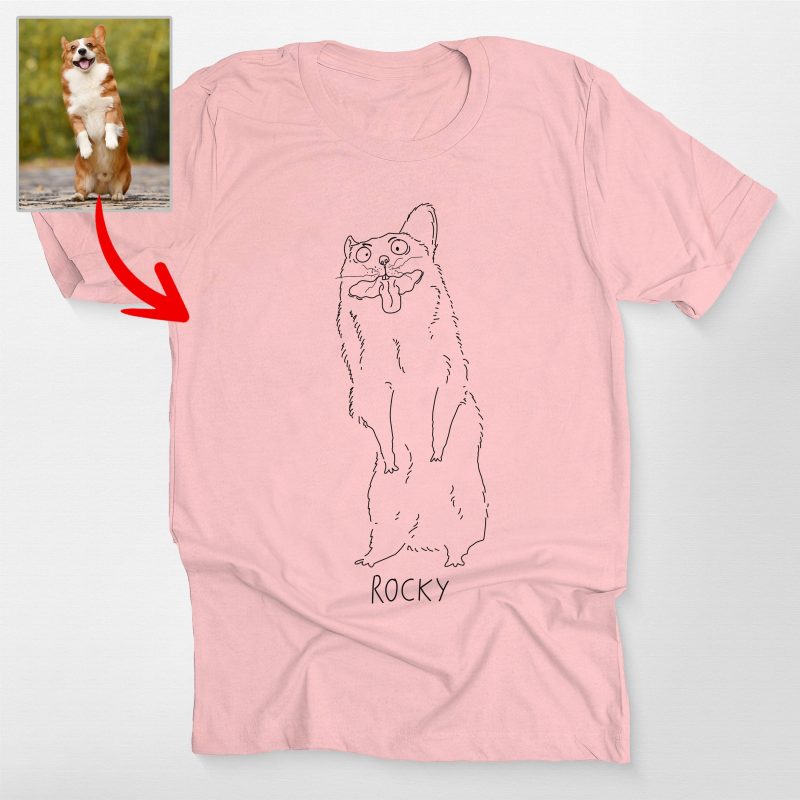 Pawarts | Funny Personalized Dog Unisex T-shirt [For Dog Lovers] - Pawarts