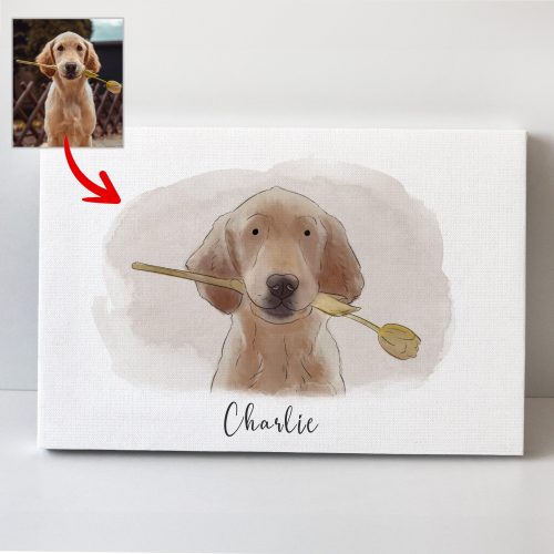 Pawarts | Cute Customized Dogs Canvas [Meaningful Gift For Dog Lovers] - Pawarts