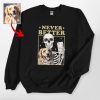 Custom Skeleton Selfie With Dog Sweatshirt for Lovers, Vintage Halloween Tee - Pawarts