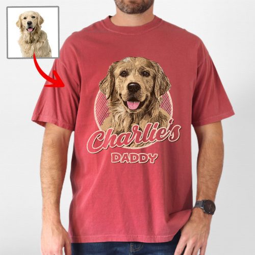 Life is Better with A Dog Custom Comfort Colors Tee for Dog Dads - Pawarts