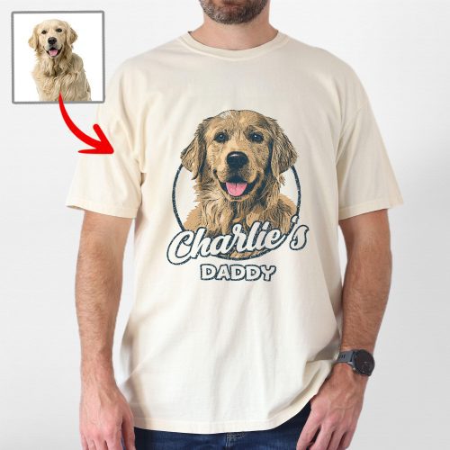 Life is Better with A Dog Custom Comfort Colors Tee for Dog Dads - Pawarts