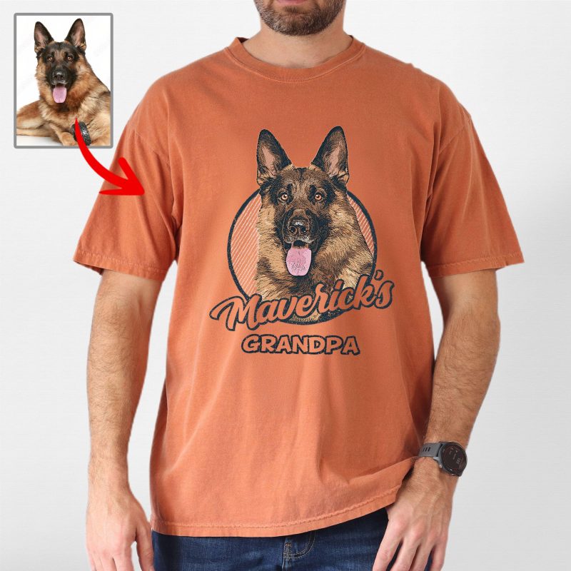 Life is Better with A Dog Custom Comfort Colors Tee for Dog Dads - Pawarts