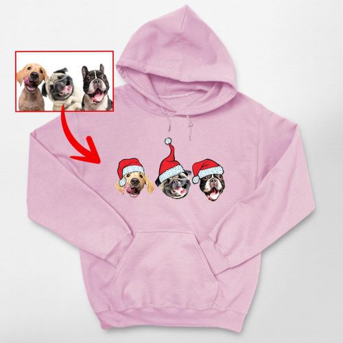 Pawarts | Cute Customized Dog Portrait Hoodies For Hooman [Lovely Xmas Gift] - Pawarts