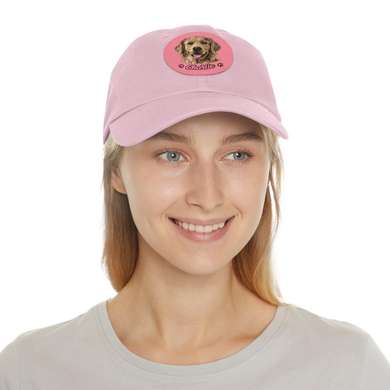 hat round pink 4