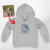 Sketch Custom Dog Photo Style Kids' Hoodie for Dog Boys and Girls - Pawarts