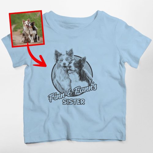 Pawarts | Re-order Customized Dog T-Shirt For Kids - Pawarts