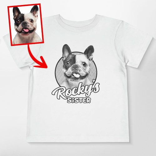 Pawarts | Re-order Customized Dog T-Shirt For Kids - Pawarts