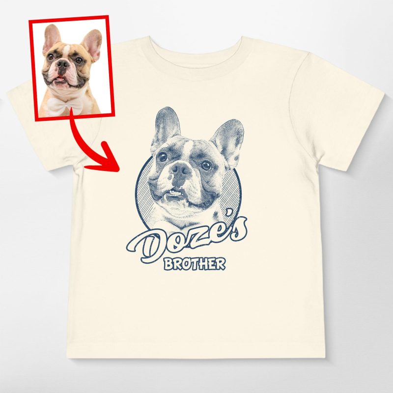 Pawarts | Re-order Customized Dog T-Shirt For Kids - Pawarts