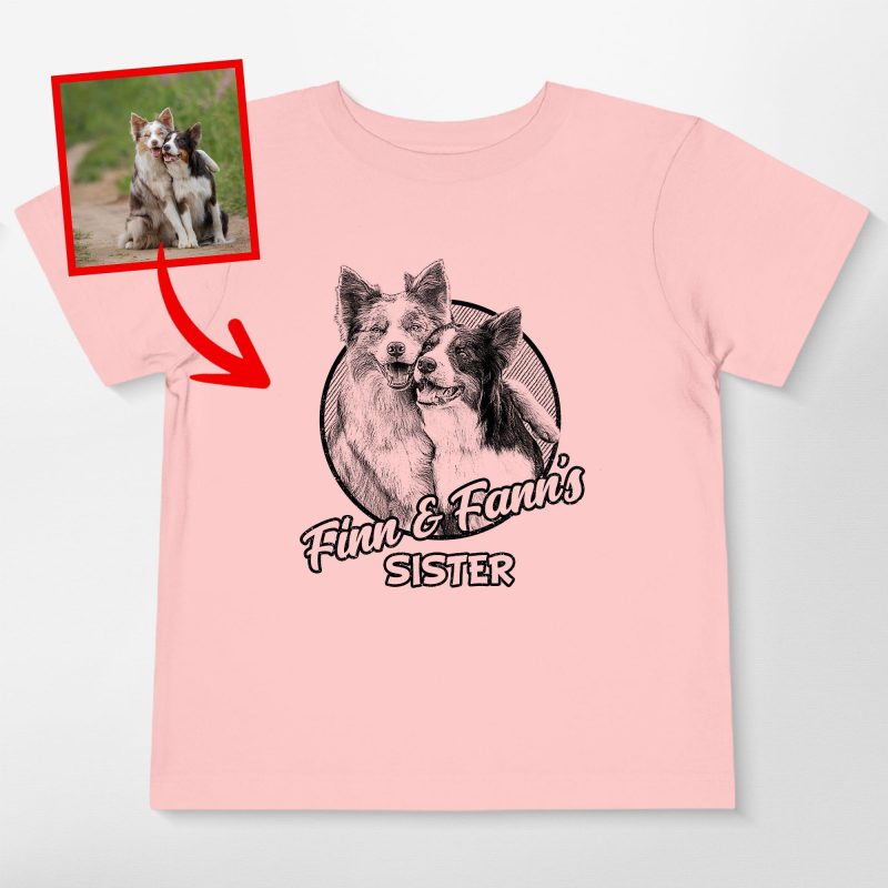 Pawarts | Re-order Customized Dog T-Shirt For Kids - Pawarts