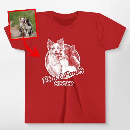 Pawarts | Re-order Customized Dog T-Shirt For Kids - Pawarts