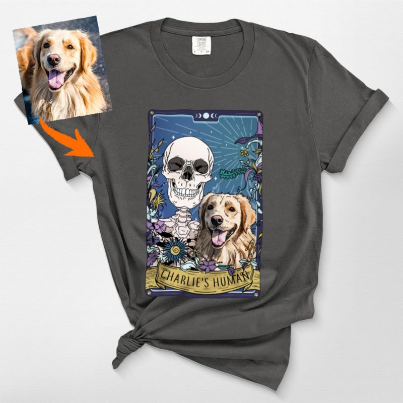 Pawarts | Spooky Customized Comfort Color T-shirts [For Dog's Human] - Pawarts