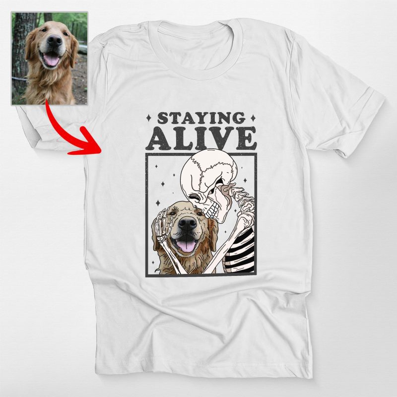 Pawarts | Halloween Vibe Customized T-shirt [For Dog's Human] - Pawarts